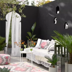 Sandtex Ultra Smooth Black Masonry Paint, 5L -Home Paint Store sandtex ultra smooth black masonry paint 5l5010131461231 02i bq