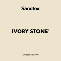 Sandtex Ultra Smooth Ivory Stone Masonry Paint, 10L -Home Paint Store sandtex ultra smooth ivory stone masonry paint 10l5010131488184 02t bq