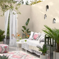 Sandtex Ultra Smooth Magnolia Masonry Paint, 5L -Home Paint Store sandtex ultra smooth magnolia masonry paint 5l5010131460913 02i bq