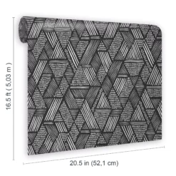 Superfresco Easy Black & White Ethnic Stitch Smooth Wallpaper -Home Paint Store superfresco easy black white ethnic stitch smooth wallpaper5011583474114 01t BQ