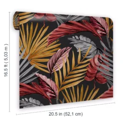 Superfresco Easy Flow Multicolour Leaves Smooth Wallpaper -Home Paint Store superfresco easy flow multicolour leaves smooth wallpaper5011583474237 01t BQ