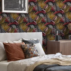 Superfresco Easy Flow Multicolour Leaves Smooth Wallpaper -Home Paint Store superfresco easy flow multicolour leaves smooth wallpaper5011583474237 02i BQ