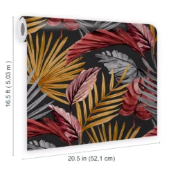 Superfresco Easy Flow Multicolour Leaves Smooth Wallpaper -Home Paint Store superfresco easy flow multicolour leaves smooth wallpaper5011583474237 02t bq