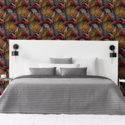 Superfresco Easy Flow Multicolour Leaves Smooth Wallpaper -Home Paint Store superfresco easy flow multicolour leaves smooth wallpaper5011583474237 20i bq