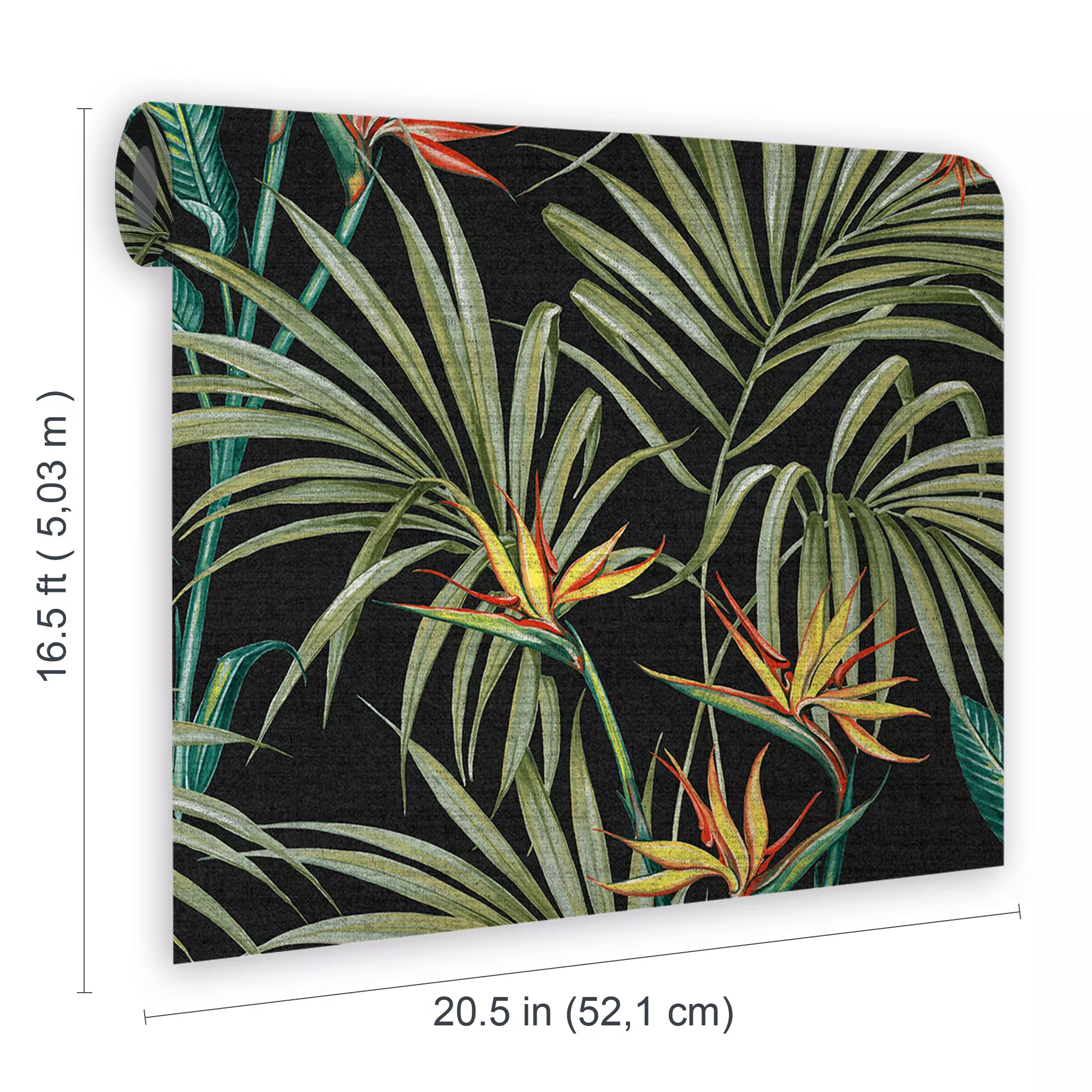 Superfresco Easy Sterlitzia Multicolour Leaves Smooth Wallpaper 8 Superfresco Easy Sterlitzia Multicolour Leaves Smooth Wallpaper - Image 6