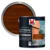 V33 Extreme Protection Mahogany Satin Wood Stain, 2.5L -Home Paint Store v33 extreme protection mahogany satin wood stain 2 5l3153895180719 02c bq