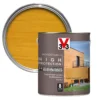V33 High Protection Light Oak Matt Wood Stain, 2.5L -Home Paint Store v33 high protection light oak matt wood stain 2 5l3153895144421 02c bq