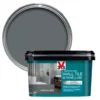 V33 Renovation Charcoal Grey Satin Wall Tile & Panelling Paint, 2L -Home Paint Store v33 renovation charcoal grey satin wall tile panelling paint 2l3153895181365 02c bq