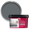 V33 Renovation Charcoal Grey Satinwood Cupboard & Cabinet Paint, 2L -Home Paint Store v33 renovation charcoal grey satinwood cupboard cabinet paint 2l3153895181099 02c bq