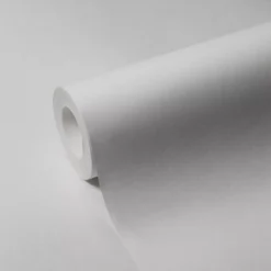 Wallrock White Smooth Wallpaper